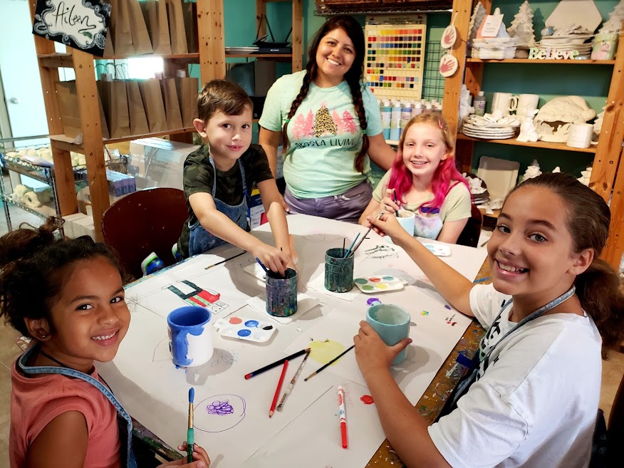 Kids Camp and After School Program Art Class