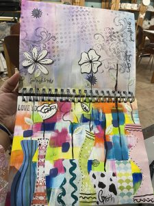 Art Journaling/Mixed Media Class | JULY